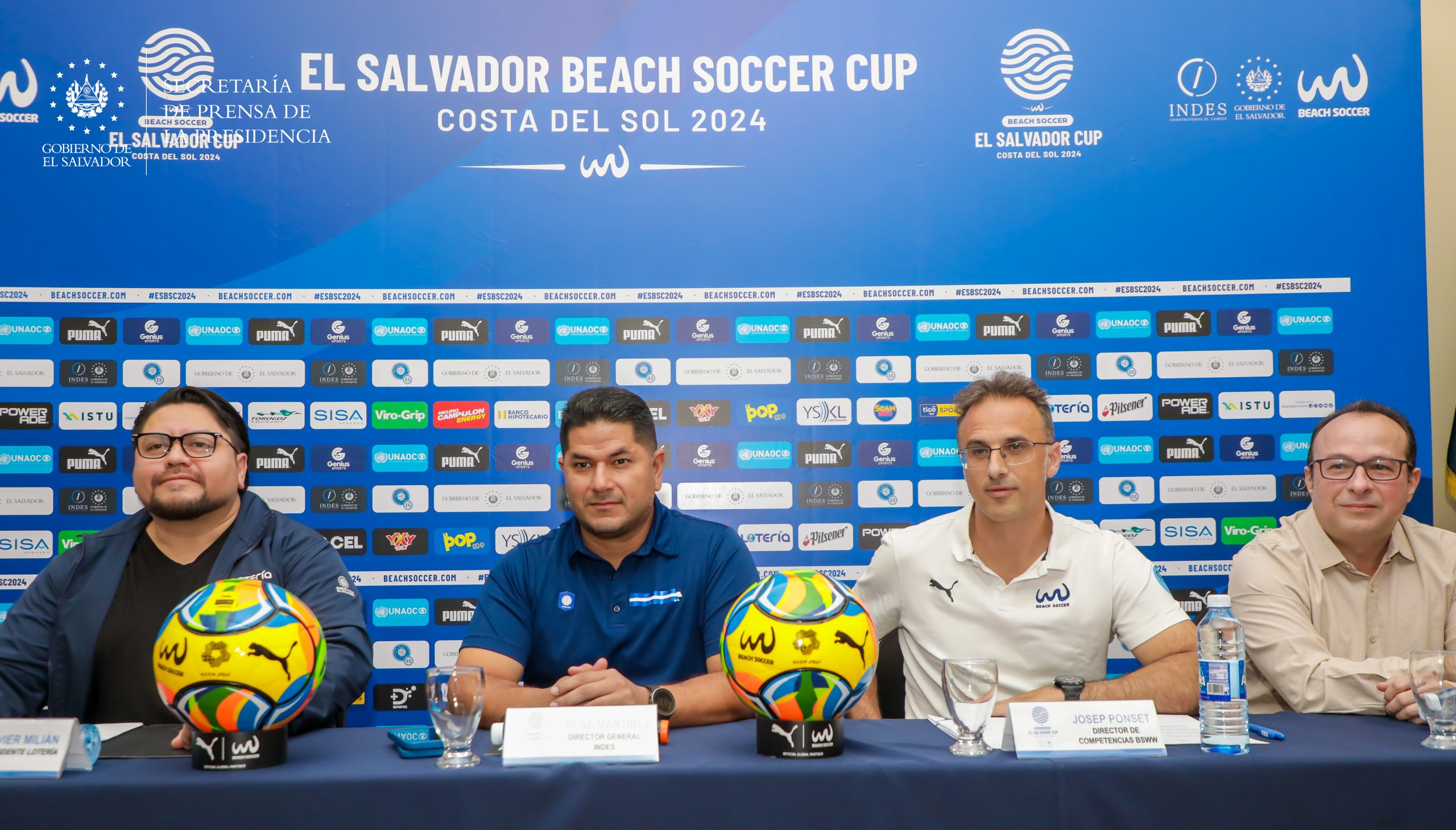 El Salvador holds the second edition of the Beach Soccer Cup
 – 2024-03-29 01:11:49