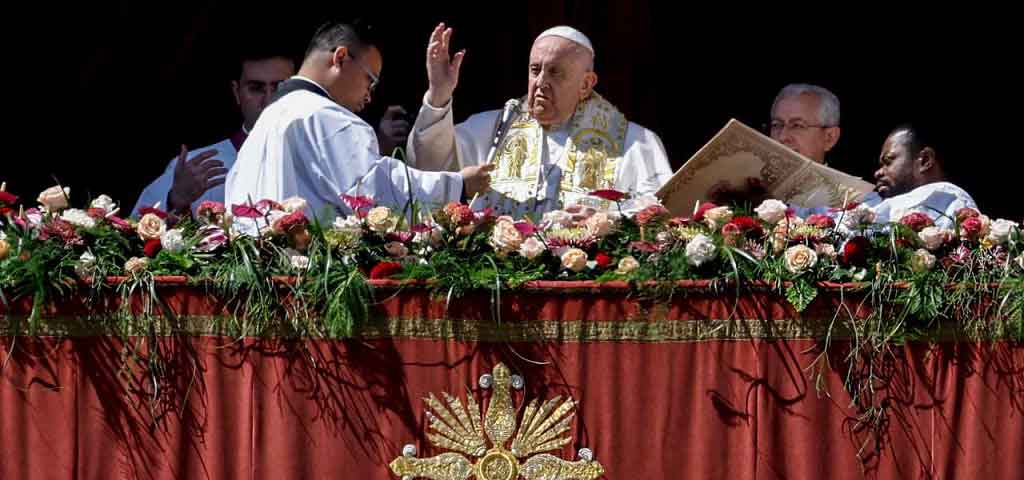 Pope Francis called fraternity in his blessing Urbi et Orbi
 – 2024-04-01 04:23:52