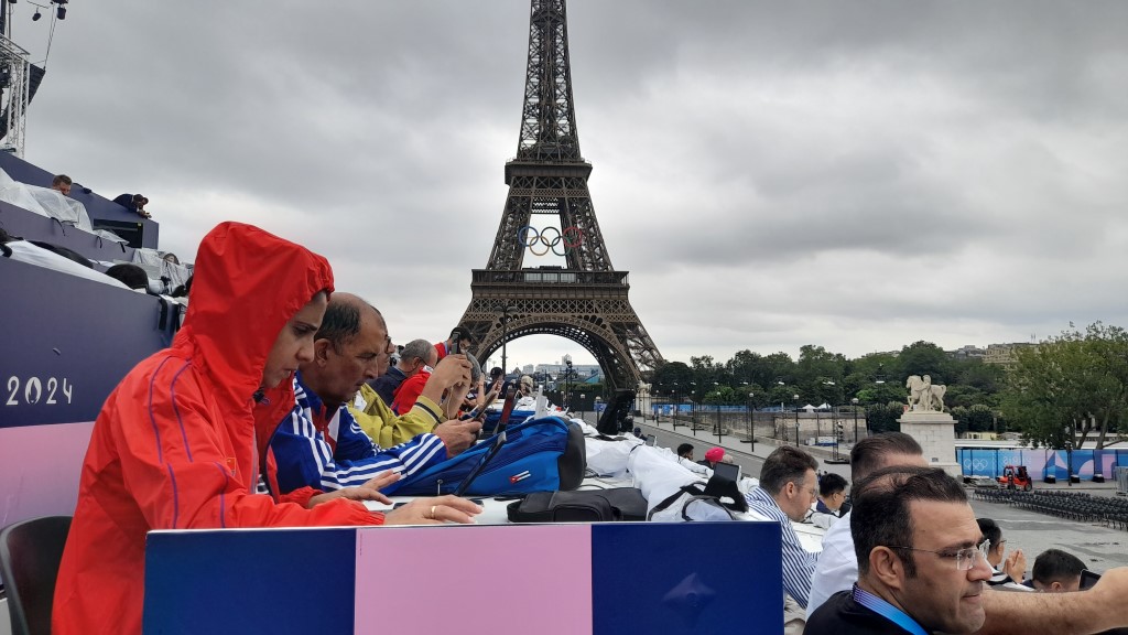 Glamour and rain Paris 2024 common sporting occasion kicks off 2024