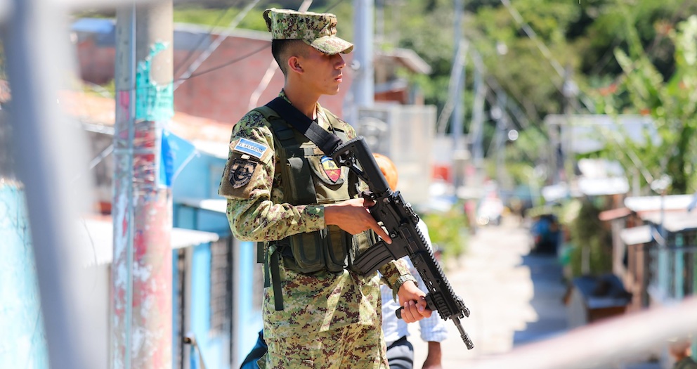 Colonia 10 de Octubre in San Marcos dawns with a military siege
 –