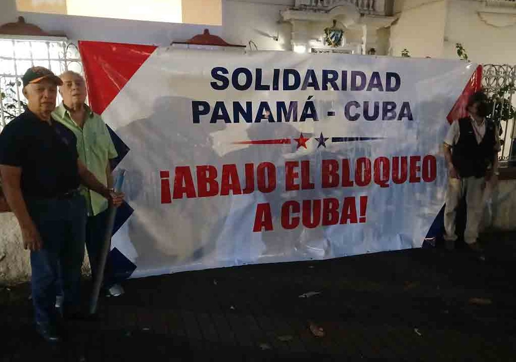 Panamanian workers condemn US blockade of Cuba
 –